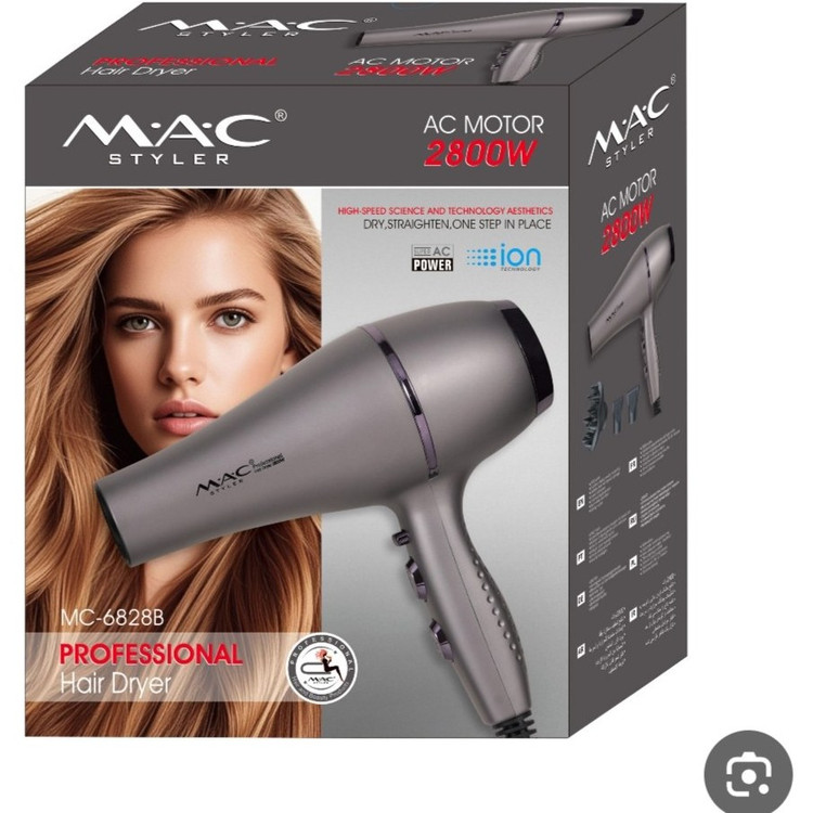 سشوار مک استایلر 2800 وات مدل MC-6828B