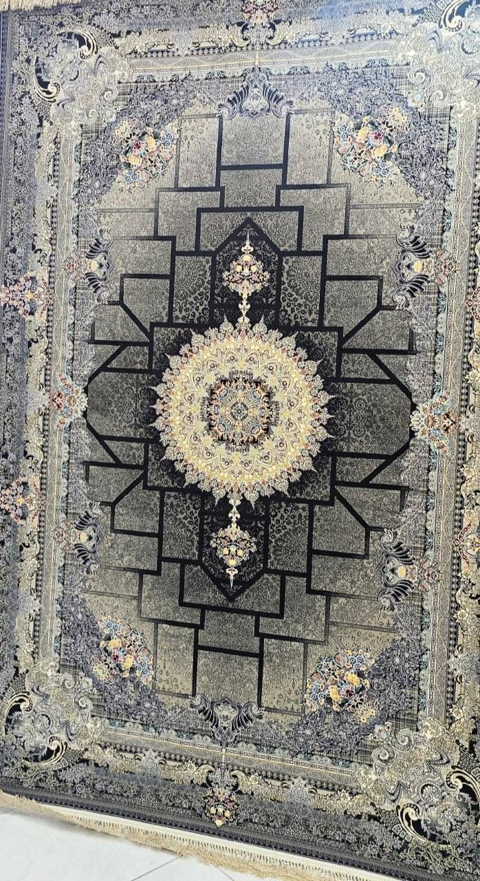 فرش 1200 شانه هرمس سرمه  9 متری