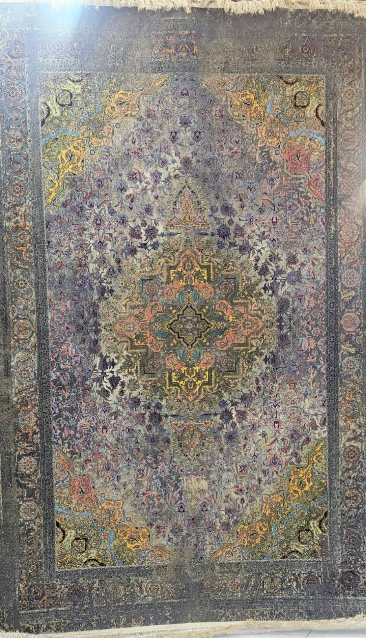 فرش 1200 شانه هرسین وينتيج ترمه 6 متری