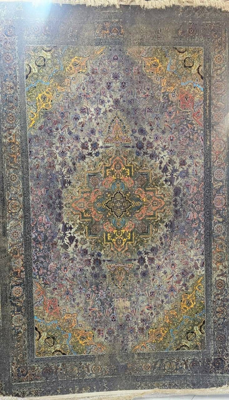 فرش 1200 شانه هرسین وينتيج ترمه 6 متری